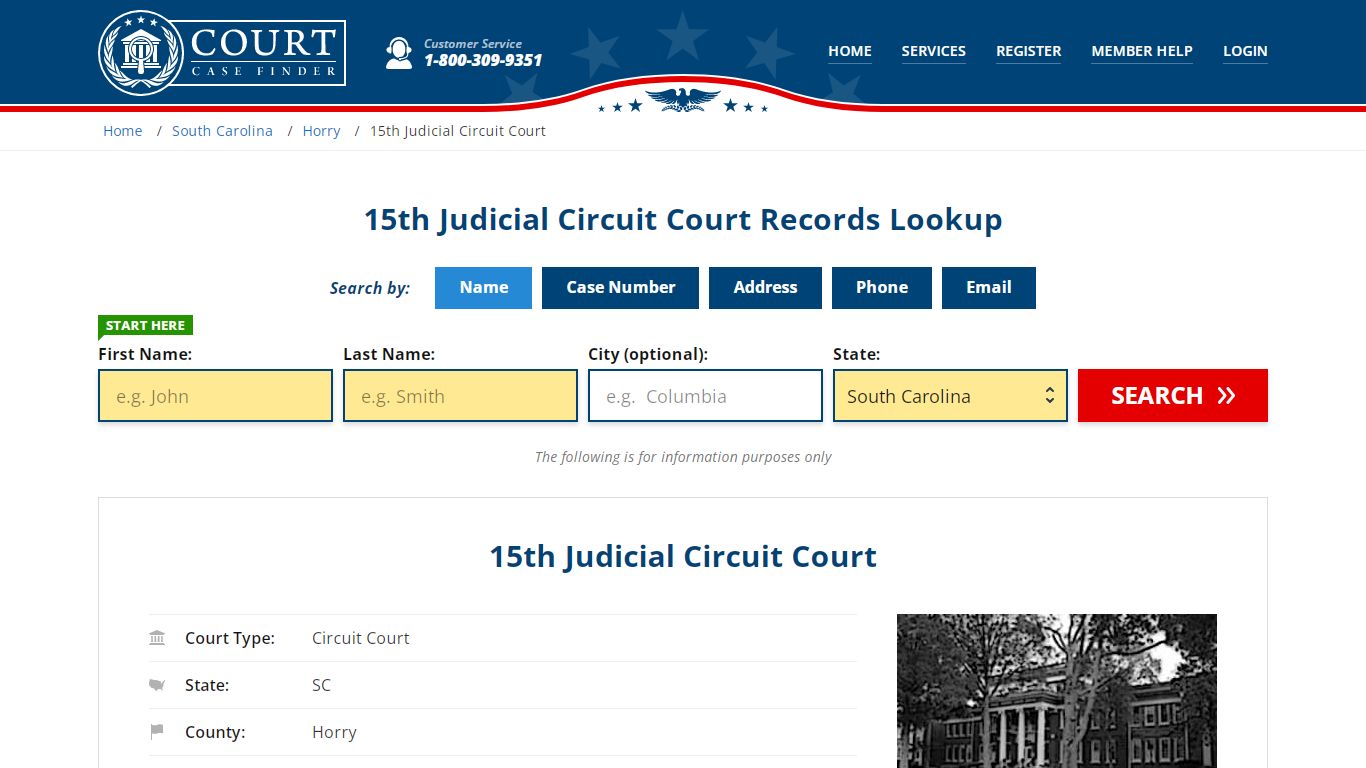 15th Judicial Circuit Court Records Lookup - CourtCaseFinder.com